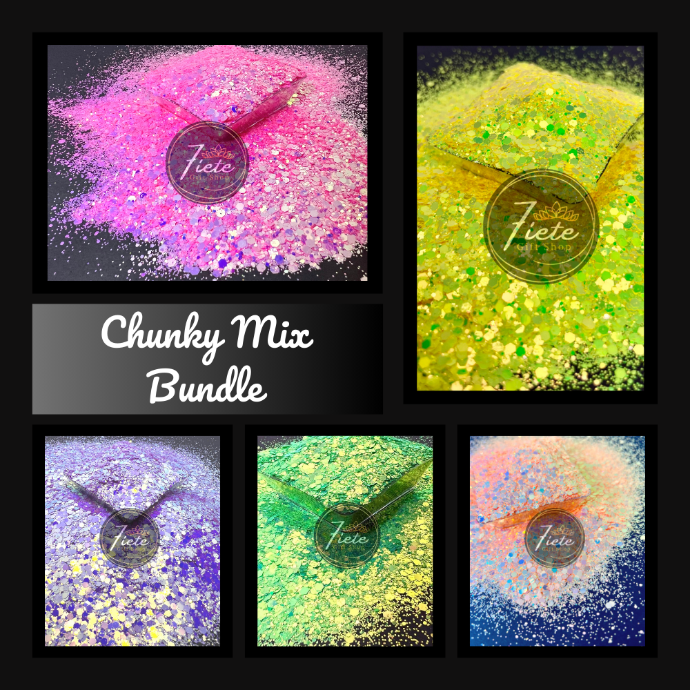 Neon Shifting Chunky Glitter Bundle