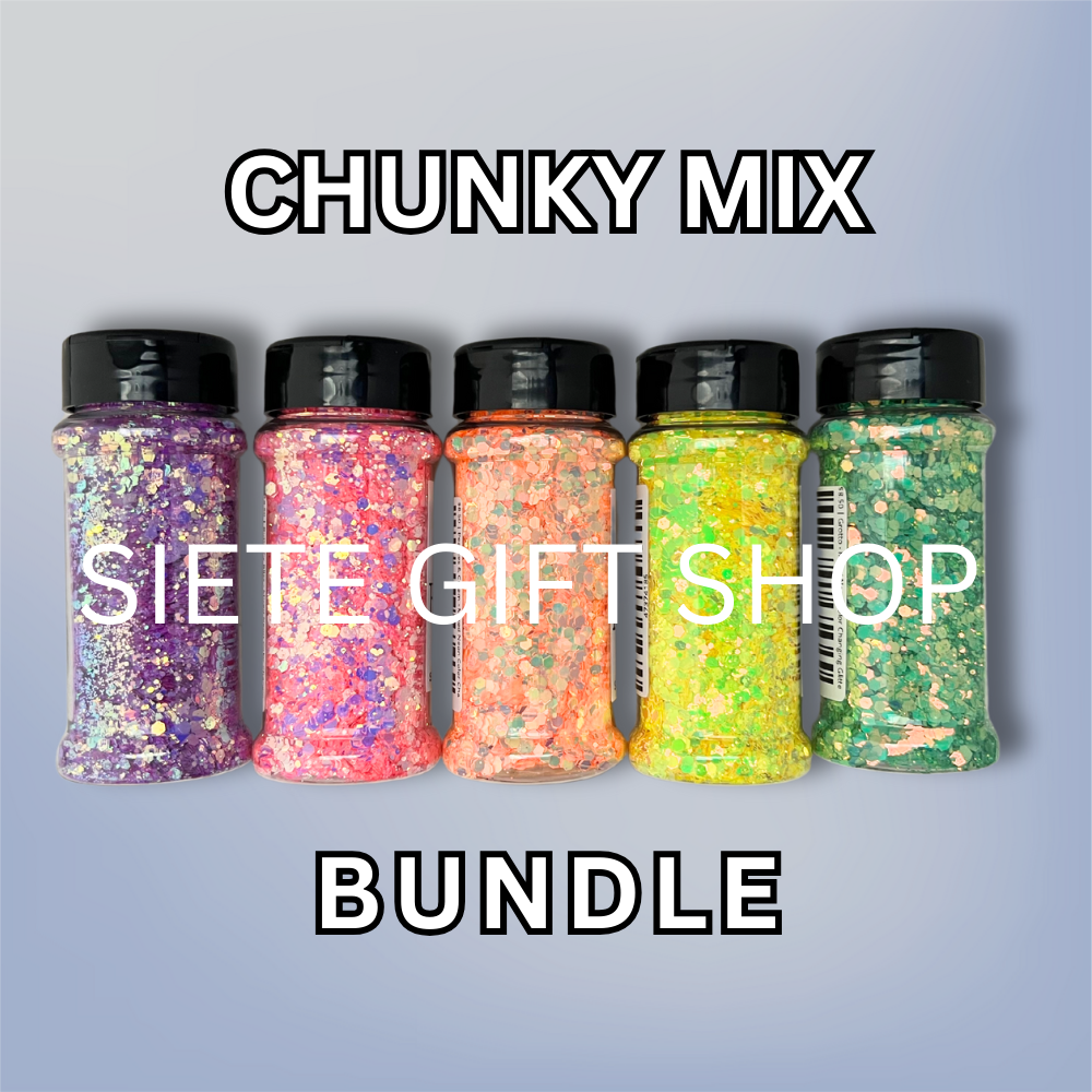 Neon Shifting Chunky Glitter Bundle