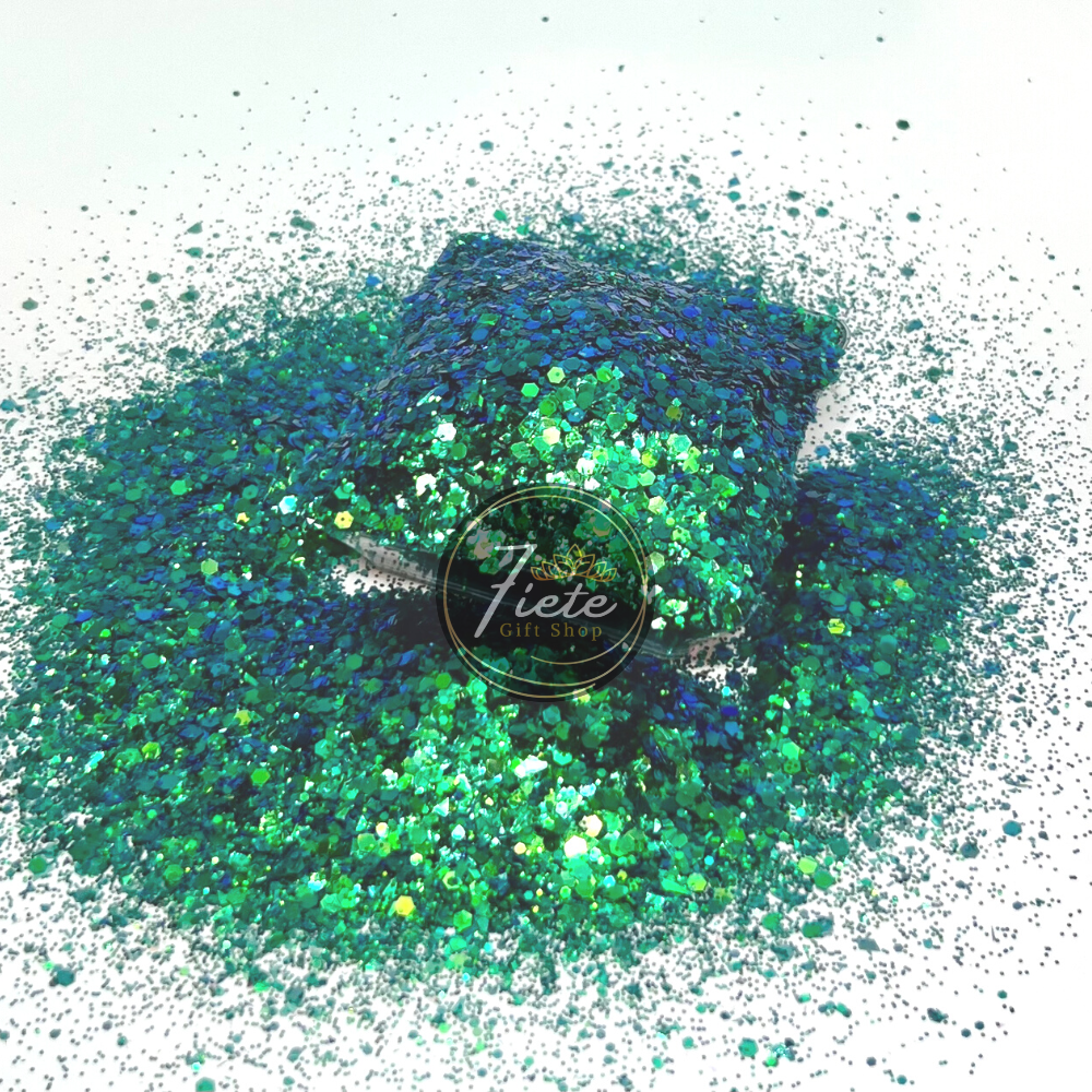 Evergreen - Iridescent Chunky Mix