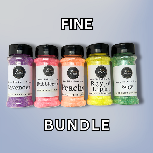 Neon Shifting Fine Glitter Bundle