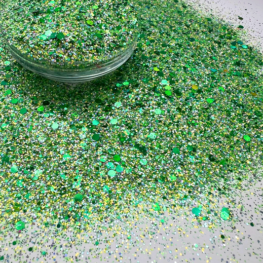 Green Goblin Glitter - Limited Edition Custom Glitter Mixes