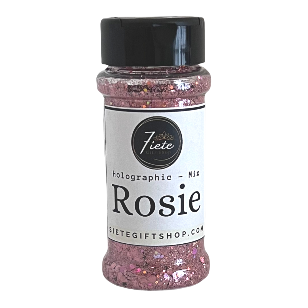 Rosie - Holographic Chunky Mix Glitter
