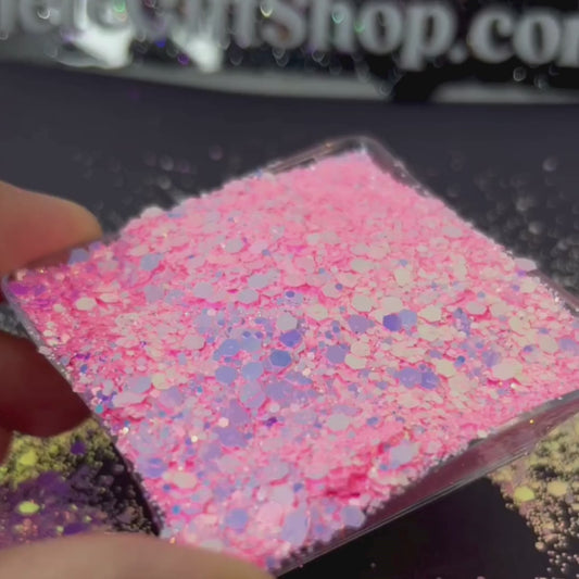 Aurora Splash - Mixed Neon Color Changing Glitter