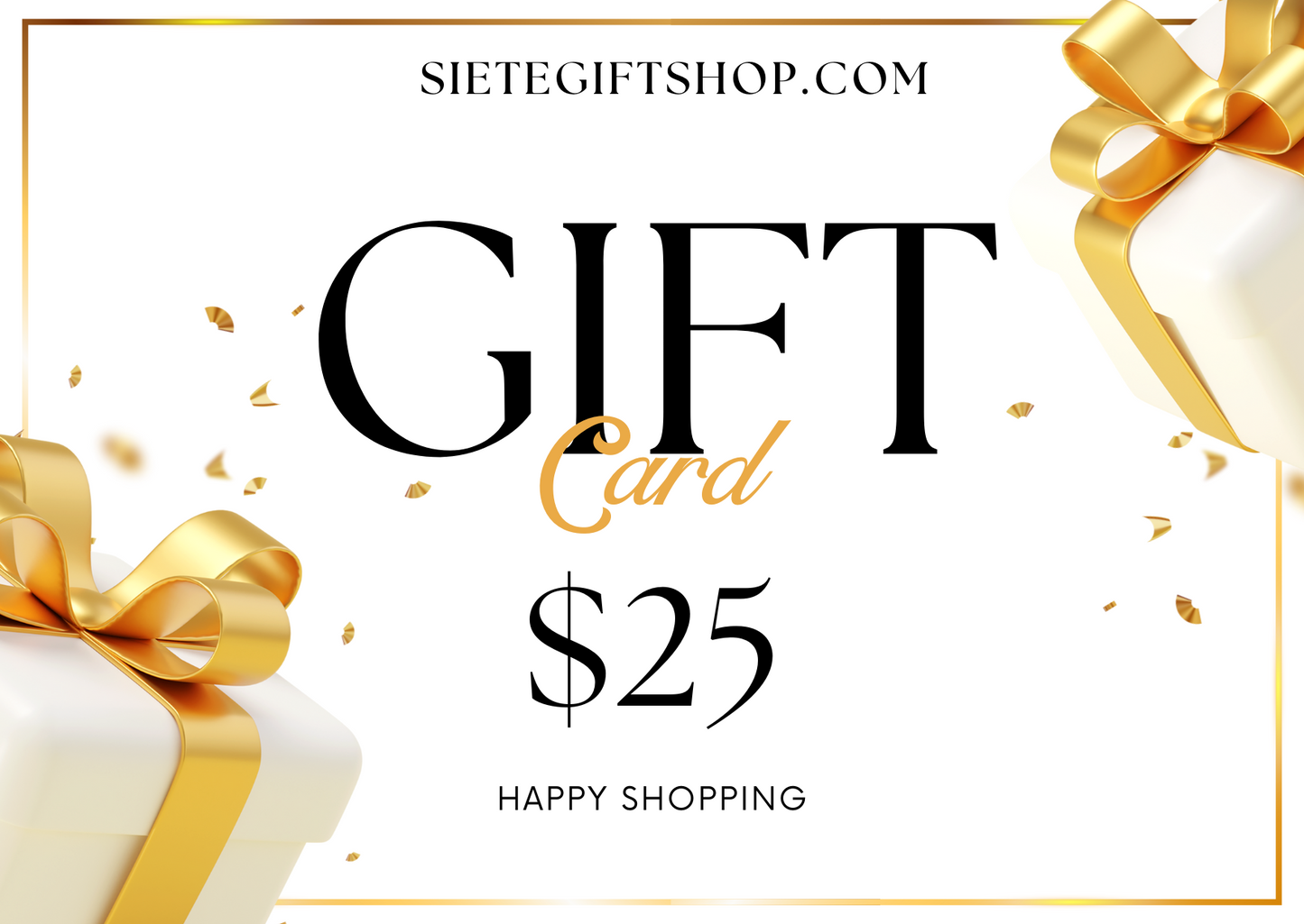 Siete Gift Shop - Gift Card