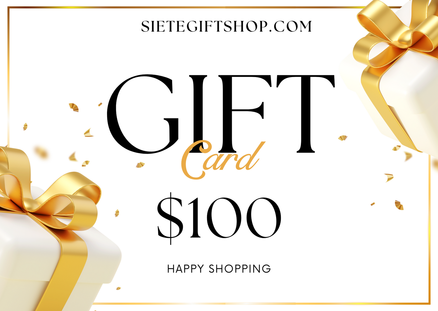 Siete Gift Shop - Gift Card